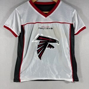 Atlanta Falcons NFL Flag Reversible Jersey Youth Medium BDA White Black